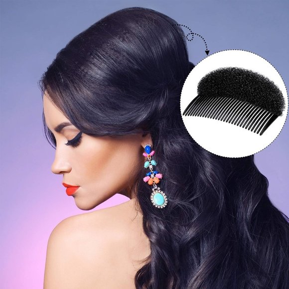 *Add On* Bump It Up Volume Hair Tool Clip Comb Sponge - Picture 1 of 5